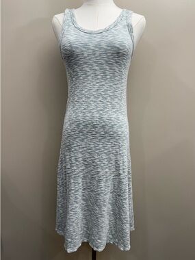 Sol Angeles x Anthropologie Sleeveless Knit Dress XS Green Gray